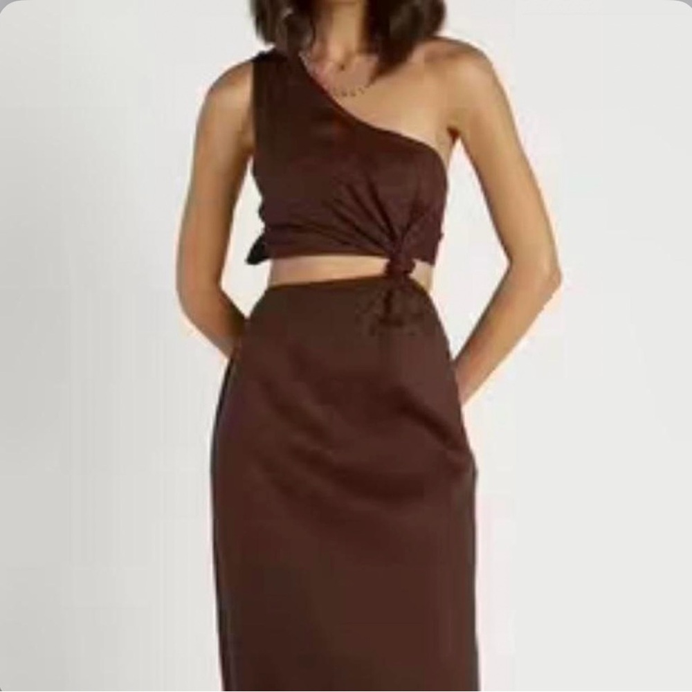 DISSH Brown Midi Dress